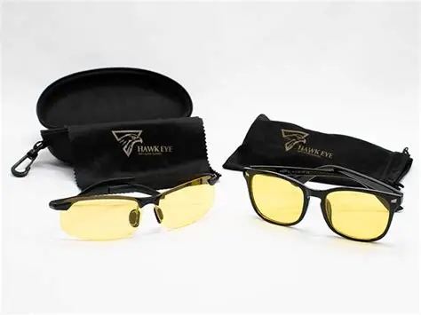 HawkEye glasses ease night driving glare